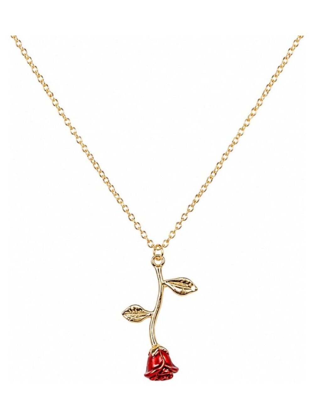 Dainty Flower Pendant Necklace for Women – Minimalist Cable Chain Gift for